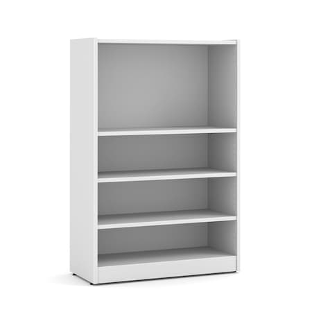 Officesource OS Laminate Bookcases Bookcase - 4 Shelves OS155WH